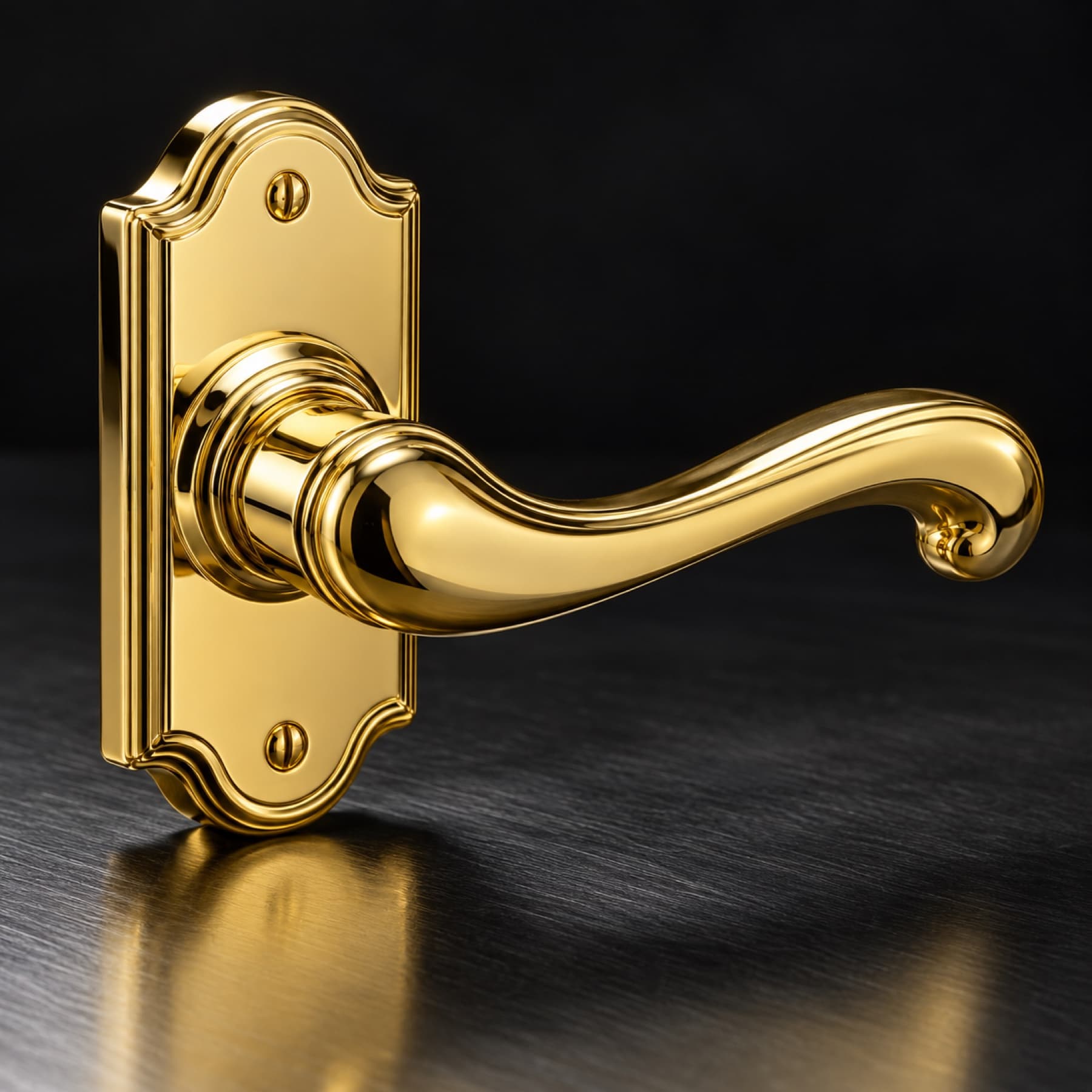 Restored lever handle