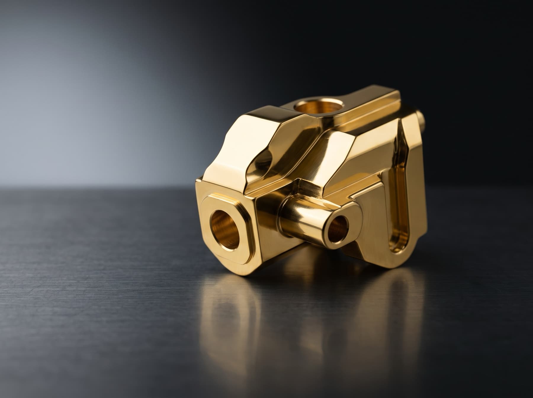 Gold plated part